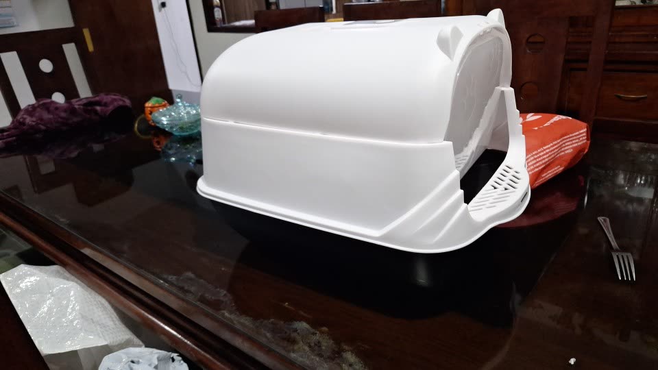 Zdjęcie od klienta: mata pod kuwetą zamkniętą